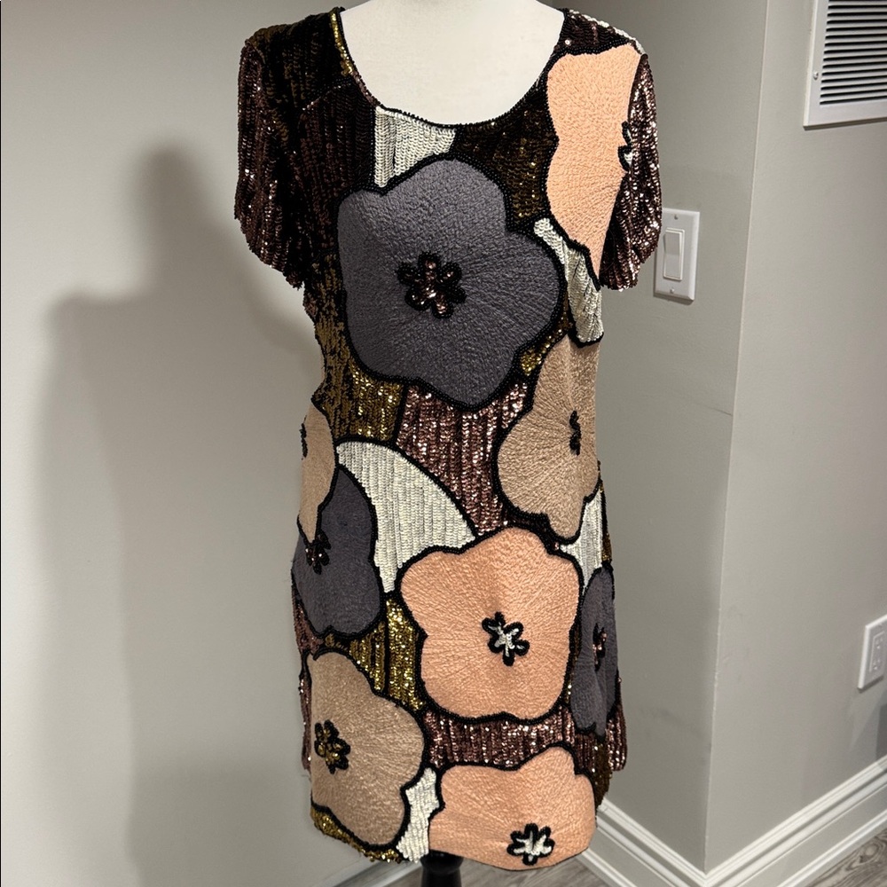 FRENCH CONNECTION PARTY DRESS 🩶🤍🖤🧡🤎🩷